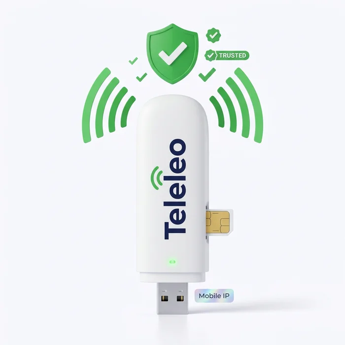 Teleleo VPN with SIM card